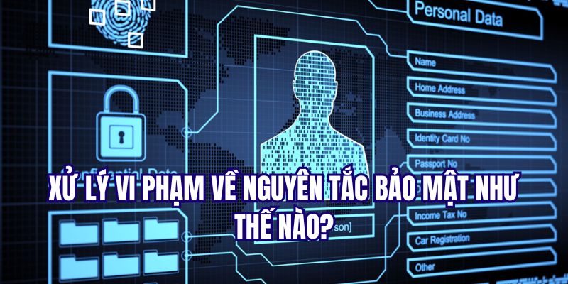 Cách xử lý vi phạm về nguyên tắc bảo mật tại 8KBET